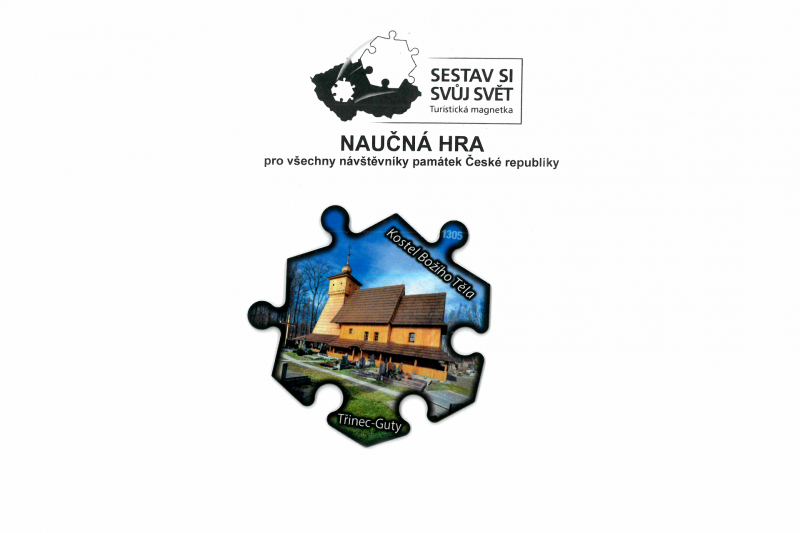 Magnetka puzzle - Sestav si svůj svět